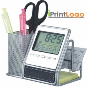 DESK PEN HOLDER CLOCK-IGT-6600